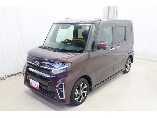 タントカスタムＸ　／オーディオレス／両側電動スライドドア／キーフリ衝突軽減ブレーキ　車線逸脱防止　アイドリングストップ機能　Ｂカメラ　盗難警報装置　ＬＥＤ　キーレスエントリー　前席シートヒーター　オートＬＥＤ　電動格納ミラー　スマキー　ＡＵＴＯライト　ベンチシート（富山県）の中古車