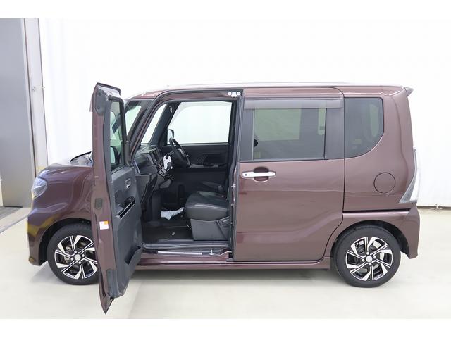 タントカスタムＸ　／オーディオレス／両側電動スライドドア／キーフリ衝突軽減ブレーキ　車線逸脱防止　アイドリングストップ機能　Ｂカメラ　盗難警報装置　ＬＥＤ　キーレスエントリー　前席シートヒーター　オートＬＥＤ　電動格納ミラー　スマキー　ＡＵＴＯライト　ベンチシート（富山県）の中古車