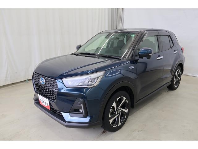 ロッキープレミアムＧ　ＨＥＶ　／ナビ／パノラマカメラ／ドラレコ／バックカメラ付き　電動格納式ドアミラー　衝突被害軽減　盗難防止　Ｂｌｕｅｔｏｏｔｈ対応　衝突安全ボディ　Ｄレコ　アルミホイル　ＬＥＤライト　ＥＴＣ付　オートＬＥＤ　Ｓヒーター　記録簿　スマートキー（富山県）の中古車