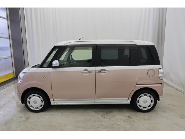 ムーヴキャンバスGメイクアップ SAII /ナビ/両側電動スライドドア/左右パワースライド VSC バックアイカメラ 電動格納式ミラー ETC付き 衝突安全ボディ BTオーディオ スマートキ− ナビTV LEDライト リモコンキー オートライト レーンアシスト ドラレコ(富山県)の中古車