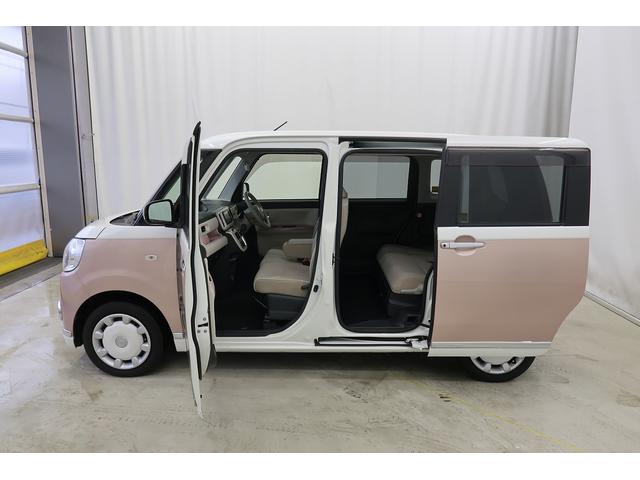 ムーヴキャンバスGメイクアップ SAII /ナビ/両側電動スライドドア/左右パワースライド VSC バックアイカメラ 電動格納式ミラー ETC付き 衝突安全ボディ BTオーディオ スマートキ− ナビTV LEDライト リモコンキー オートライト レーンアシスト ドラレコ(富山県)の中古車