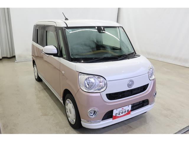 ムーヴキャンバスＸリミテッドメイクアップ　ＳＡII　／ＤＶＤ／カメラ／バックモニター付き　Ｂｌｕｅｔｏｏｔｈ対応　セキュリティアラーム　電動格納ミラー　ベンチシート　キーフリー　オートライト　ＡＢＳ　スマートキー　エアバック　記録簿　両側パワードア（富山県）の中古車