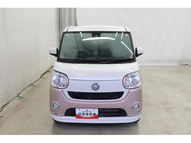 ムーヴキャンバスＸリミテッドメイクアップ　ＳＡII　／ＤＶＤ／カメラ／バックモニター付き　Ｂｌｕｅｔｏｏｔｈ対応　セキュリティアラーム　電動格納ミラー　ベンチシート　キーフリー　オートライト　ＡＢＳ　スマートキー　エアバック　記録簿　両側パワードア（富山県）の中古車