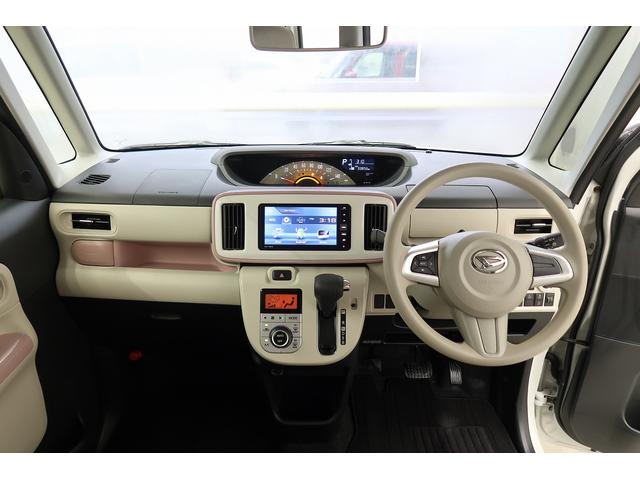 ムーヴキャンバスＸリミテッドメイクアップ　ＳＡII　／ＤＶＤ／カメラ／バックモニター付き　Ｂｌｕｅｔｏｏｔｈ対応　セキュリティアラーム　電動格納ミラー　ベンチシート　キーフリー　オートライト　ＡＢＳ　スマートキー　エアバック　記録簿　両側パワードア（富山県）の中古車