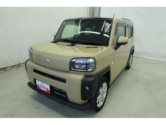 タフトＧ　／ナビ／パノラマモニター／パノラマルーフ／ドラレコＬＥＤへッドライト　スマキー　衝突回避システム　ナビ＆ＴＶ　ＥＴＣ車載器　Ｂカメラ　アルミ　電動格納式ドアミラー　ドラレコ　キーフリー　衝突安全ボディ　オートマチックハイビーム　レーンキープアシスト（富山県）の中古車