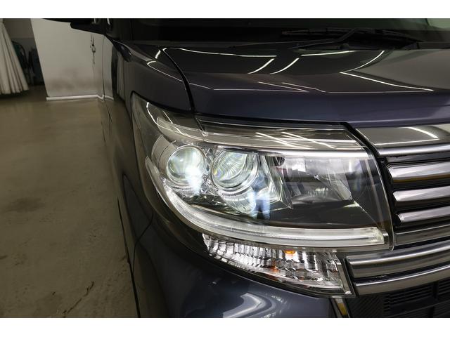 タントカスタムＸ　トップエディションＳＡIII　／ナビ／バックカメＢトゥース　バックカメラ　盗難防止装置　ＥＴＣ付き　キーフリー　オートライト　ナビＴＶ　ＬＥＤランプ　アイドリングストップ　ベンチシート　両側スライド片側電動ドア　車線逸脱警報装置（富山県）の中古車