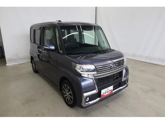 タントカスタムＸ　トップエディションＳＡIII　／ナビ／バックカメＢトゥース　バックカメラ　盗難防止装置　ＥＴＣ付き　キーフリー　オートライト　ナビＴＶ　ＬＥＤランプ　アイドリングストップ　ベンチシート　両側スライド片側電動ドア　車線逸脱警報装置（富山県）の中古車