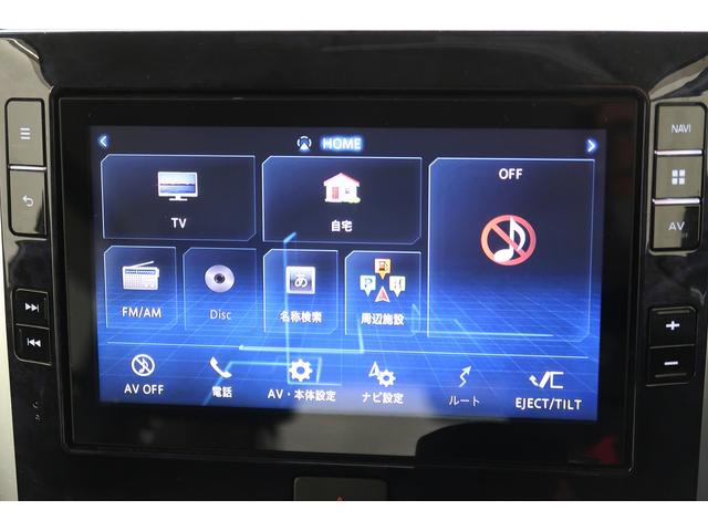 タントカスタムＸ　トップエディションＳＡIII　／ナビ／バックカメＢトゥース　バックカメラ　盗難防止装置　ＥＴＣ付き　キーフリー　オートライト　ナビＴＶ　ＬＥＤランプ　アイドリングストップ　ベンチシート　両側スライド片側電動ドア　車線逸脱警報装置（富山県）の中古車