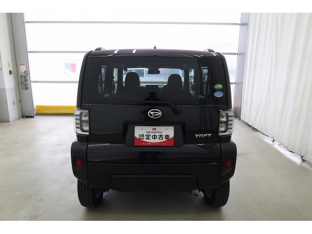 タフトＧ　／オーディオレス／キーフリ／アルミホイール／ＬＥＤヘッドセキュリティーアラーム　電格ドアミラー　ＬＥＤへッドライト　シートヒータ　ムーンルーフ　車線逸脱防止　キーフリー　スマートキー＆プッシュスタート　衝突安全ボディ　Ａライト　オートマチックハイビーム（富山県）の中古車