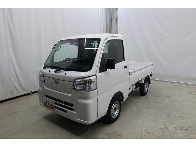 ハイゼットトラックスタンダード　／４ＷＤ／スマートアシスト／ＣＶＴ／エアコン／４ＷＤ　エアコンパワステ　エアバッグ　ＡＭ／ＦＭラジオ　整備記録簿　追突被害軽減ブレーキ　エコアイドル　安全ボディ　シングルエアバッグ　車線逸脱警報　ＥＳＣ　ＡＢＳ（富山県）の中古車