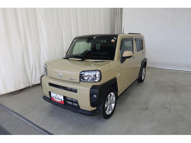 タフトＧ　／ナビ／パノラマモニター／パノラマルーフ／ドラレコ整備記録簿有　踏み間違い防止装置　電格ドアミラー　ＩＳＳ　ＴＶナビ　サンル−フ　シートヒータ　セキュリティーアラーム　Ｂカメラ　車線逸脱防止　スマキー　アルミ　ドラレコ　キーフリー　衝突安全ボディ（富山県）の中古車