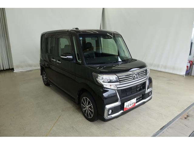 タントカスタムＸ　トップエディションＳＡIII　／ナビ／両側電動スマートキ−　セキュリティアラーム　車線逸脱警報装置　電動格納式ドアミラー　Ｂトゥース　ナビＴＶ　ＬＥＤランプ　キーフリー　アイドリングストップ　オートライト　ベンチシート　アルミ　記録簿（富山県）の中古車