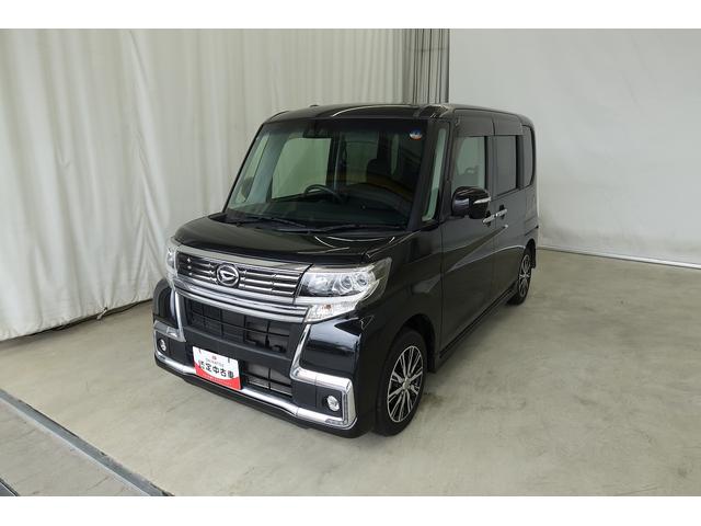 タントカスタムＸ　トップエディションＳＡIII　／ナビ／両側電動スマートキ−　セキュリティアラーム　車線逸脱警報装置　電動格納式ドアミラー　Ｂトゥース　ナビＴＶ　ＬＥＤランプ　キーフリー　アイドリングストップ　オートライト　ベンチシート　アルミ　記録簿（富山県）の中古車