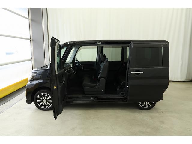 タントカスタムＸ　トップエディションＳＡIII　／ナビ／両側電動スマートキ−　セキュリティアラーム　車線逸脱警報装置　電動格納式ドアミラー　Ｂトゥース　ナビＴＶ　ＬＥＤランプ　キーフリー　アイドリングストップ　オートライト　ベンチシート　アルミ　記録簿（富山県）の中古車