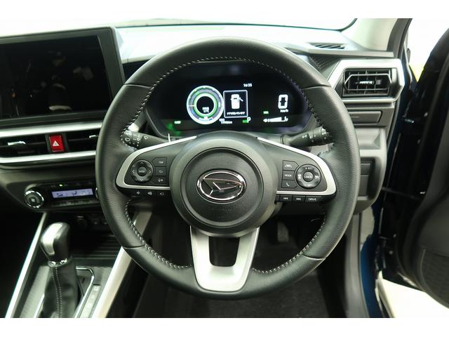 ロッキープレミアムG HEV軽減ブレーキ アルミ LEDヘッドランプ 電動格納式ドアミラー アイドリングストップ レーンキープアシスト 盗難防止システム 記録簿 衝突安全ボディ オートLED シ−トヒ−タ− キーフリーシステム(富山県)の中古車