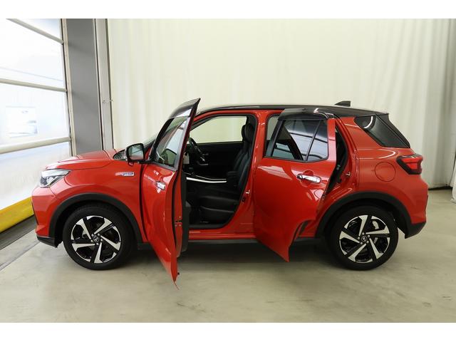 ロッキープレミアムＧ　ＨＥＶ　／ナビ／パノラマカメラ／ドラレコ／軽減ブレーキ　Ｒカメラ　ＢＴオーディオ　アルミ　ナビ　ＬＥＤヘッドランプ　電動格納式ドアミラー　アイドリングストップ　レーンキープアシスト　盗難防止システム　記録簿　衝突安全ボディ　オートＬＥＤ（富山県）の中古車