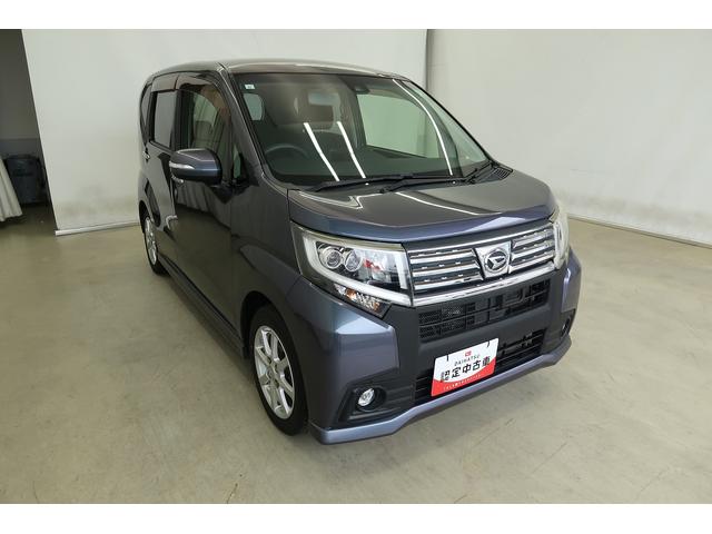 ムーヴカスタム　Ｘ　ＳＡII　／カーナビ／バックカメラ／キーフリー横滑り防止　Ｒカメラ　ＬＥＤライト　スマートキー＆プッシュスタート　シートヒーター　フルセグＴＶ　オートハイビーム　オートライト　アイドリングストップ　キーフリー　エアバック　衝突安全ボディ　ＡＢＳ（富山県）の中古車