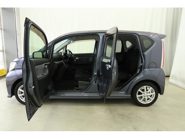 ムーヴカスタム　Ｘ　ＳＡII　／カーナビ／バックカメラ／キーフリー横滑り防止　Ｒカメラ　ＬＥＤライト　スマートキー＆プッシュスタート　シートヒーター　フルセグＴＶ　オートハイビーム　オートライト　アイドリングストップ　キーフリー　エアバック　衝突安全ボディ　ＡＢＳ（富山県）の中古車