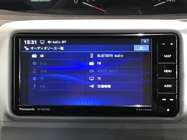 タントＸキーフリーシステム　マニュアルエアコン　ナビゲーションシステム　左側電動スライドドア　パワーウィンドウ　電動格納式ドアミラー　助手席シートバックテーブル（栃木県）の中古車