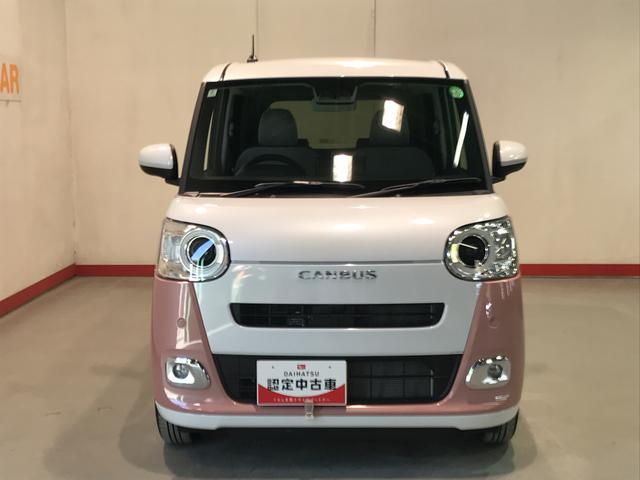 ムーヴキャンバスストライプスＧキーフリーシステム　ＬＥＤヘッドライト　ＬＥＤフォグランプ　オートエアコン　運転席・助手席電動スライドドア　運転席・助手席シートヒーター　スマートアシスト（栃木県）の中古車