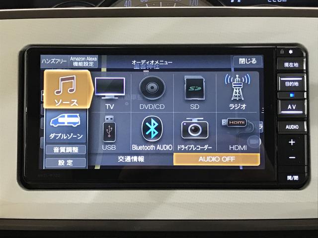 ムーヴキャンバスＧメイクアップＶＳ　ＳＡIIIキーフリーシステム　フォグランプ　ＬＥＤヘッドライト　シートヒーター　オートエアコン　ＥＴＣ車載器　ナビゲーションシステム　パノラマモニター　両側電動スライドドア（栃木県）の中古車