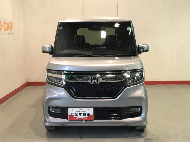 Ｎ−ＢＯＸカスタムＧ・ＥＸターボホンダセンシングキーフリーシステム　ＬＥＤヘッドライト　ＬＥＤフォグランプ　ドライブレコーダー　ナビゲーションシステム　バックカメラ　クルーズコントロール機能　両側電動スライドドア（栃木県）の中古車