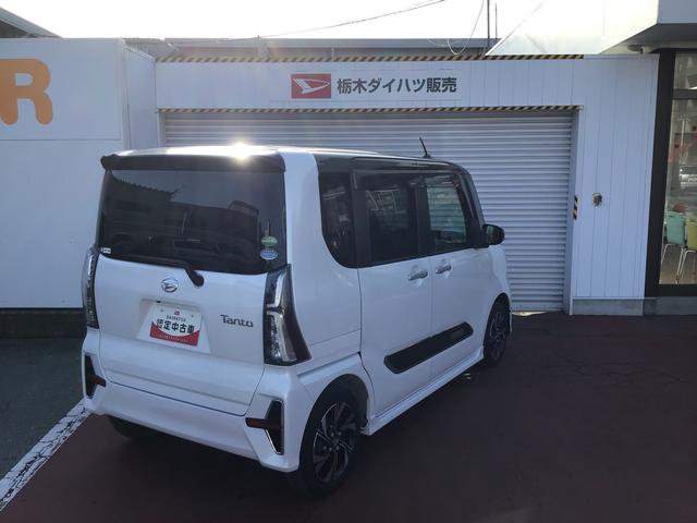 タントカスタムＸ【ダイハツ認定中古車・まごころ保証１年走行距離無制限保証】　ナビゲーションシステム　バックカメラ　シートヒーター　両側電動スライドドア　ＬＥＤヘッドライト（栃木県）の中古車