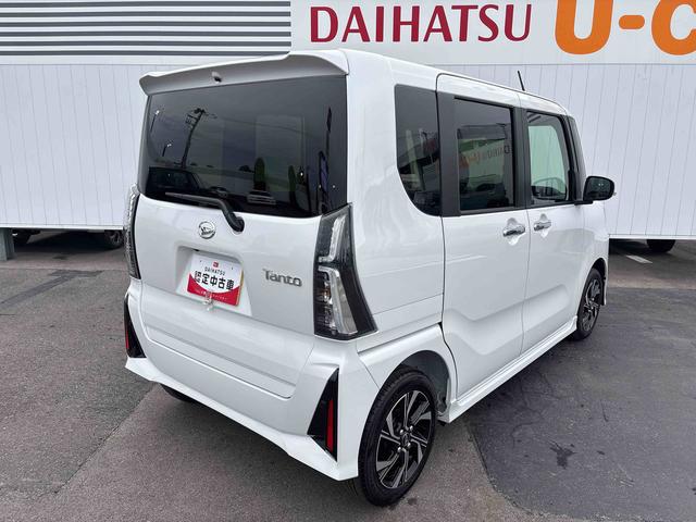 タントカスタムＸ【ダイハツ認定中古車・まごころ保証１年走行距離無制限保証】　キーフリーシステム　ＬＥＤヘッドライト　ＬＥＤフォグランプ　両側電動スライドドア　スマートアシスト（栃木県）の中古車