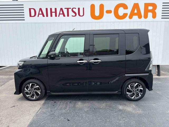 タントカスタムＸ【ダイハツ認定中古車・まごころ保証１年走行距離無制限保証】　キーフリーシステム　ＬＥＤヘッドライト　ＬＥＤフォグランプ　両側電動スライドドア　スマートアシスト　コーナーセンサー（栃木県）の中古車