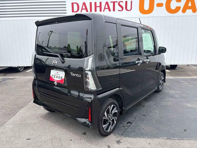 タントカスタムＸ【ダイハツ認定中古車・まごころ保証１年走行距離無制限保証】　キーフリーシステム　ＬＥＤヘッドライト　ＬＥＤフォグランプ　両側電動スライドドア　スマートアシスト　コーナーセンサー（栃木県）の中古車