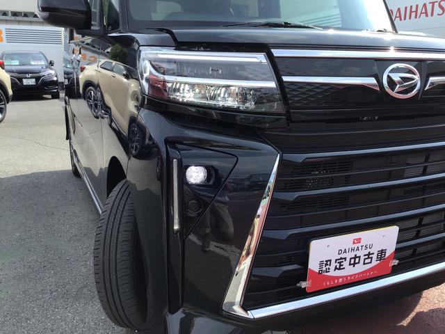 タントカスタムＸ【ダイハツ認定中古車・まごころ保証１年走行距離無制限保証】　キーフリーシステム　ＬＥＤヘッドライト　ＬＥＤフォグランプ　両側電動スライドドア　スマートアシスト　コーナーセンサー（栃木県）の中古車