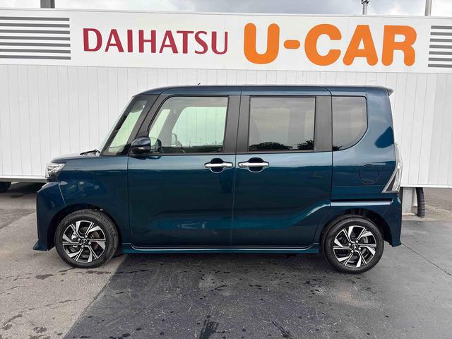 タントカスタムＸダイハツ認定中古車・まごころ保証１年走行距離無制限保証　キーフリーシステム　ＬＥＤヘッドライト　ＬＥＤフォグランプ　両側電動スライドドア　スマートアシスト　コーナーセンサー（栃木県）の中古車