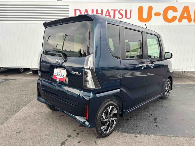タントカスタムＸダイハツ認定中古車・まごころ保証１年走行距離無制限保証　キーフリーシステム　ＬＥＤヘッドライト　ＬＥＤフォグランプ　両側電動スライドドア　スマートアシスト　コーナーセンサー（栃木県）の中古車