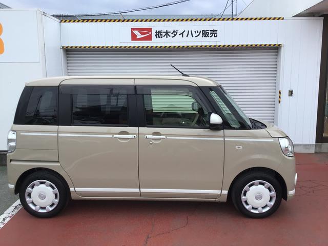 ムーヴキャンバスＧホワイトアクセントＶＳ　ＳＡIII【ダイハツ認定中古車・まごころ保証１年走行距離無制限保証】　　ナビゲーションシステム　パノラマモニター　ドライブレコーダー　ＥＴＣ車載器　両側電動スライドドア（栃木県）の中古車