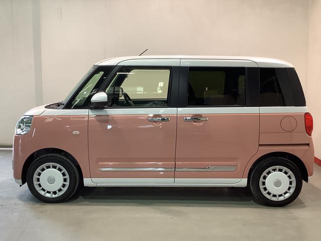 ムーヴキャンバスストライプスＧ【ダイハツ認定中古車・まごころ保証１年走行距離無制限保証】　　キーフリーシステム　ＬＥＤヘッドライト　ＬＥＤフォグランプ　オートエアコン　運転席・助手席電動スライドドア（栃木県）の中古車