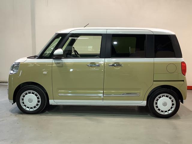 ムーヴキャンバスストライプスＧ【ダイハツ認定中古車・まごころ保証１年走行距離無制限保証】　　キーフリーシステム　ＬＥＤヘッドライト　ＬＥＤフォグランプ　オートエアコン　運転席・助手席電動スライドドア（栃木県）の中古車