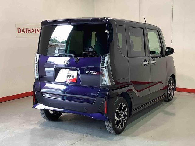 タントカスタムＸ【ダイハツ認定中古車・まごころ保証１年走行距離無制限保証】　　キーフリーシステム　ＬＥＤヘッドライト　ＬＥＤフォグランプ　両側電動スライドドア　スマートアシスト　コーナーセンサー　純正アルミホイール（栃木県）の中古車