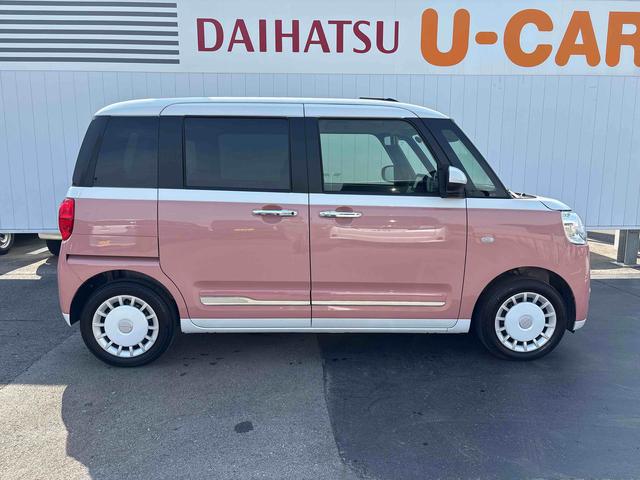 ムーヴキャンバスストライプスＧダイハツ認定中古車・まごころ保証１年走行距離無制限保証付　ナビゲーションシステム　バックカメラ（栃木県）の中古車