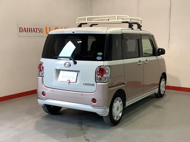 ムーヴキャンバスＸメイクアップ　ＳＡIIダイハツ認定中古車・まごころ保証１年走行距離無制限保証付　ドライブレコーダー　フォグランプ　ルーフキャリアー　純正ラジオ（栃木県）の中古車