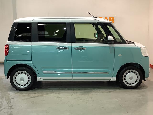 ムーヴキャンバスストライプスＧダイハツ認定中古車・まごころ保証１年走行距離無制限保証付　ナビゲーションシステム　バックカメラ　両側電動スライドドア（栃木県）の中古車