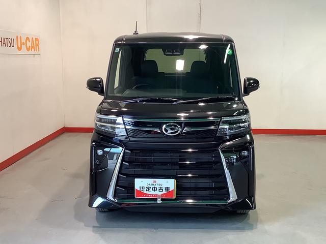 タントカスタムＸダイハツ認定中古車・まごころ保証１年走行距離無制限保証付　ＬＥＤヘッドライト　フォグランプ　キーフリーシステム　両側電動スライドドア（栃木県）の中古車
