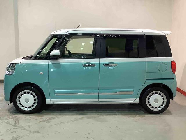 ムーヴキャンバスストライプスＧターボ認定中古車は全車１年走行距離無制限保証付き！ディスプレイオーディオ　バックカメラ　クルーズコントロール機能　両側電動スライドドア　ＬＥＤヘッドライト（栃木県）の中古車