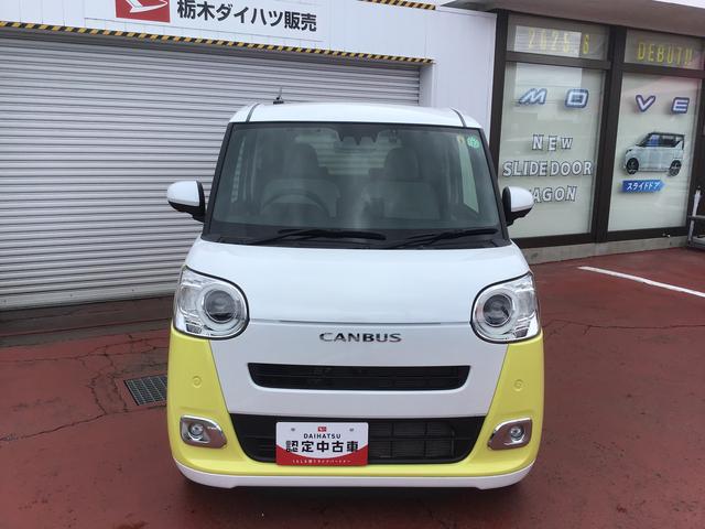 ムーヴキャンバスストライプスＧナビゲーションシステム　パノラマモニター　ＥＴＣ車載器　ＬＥＤヘッドライト　両側電動スライドドア　全車１年走行距離無制限まごころ保証付き！（栃木県）の中古車