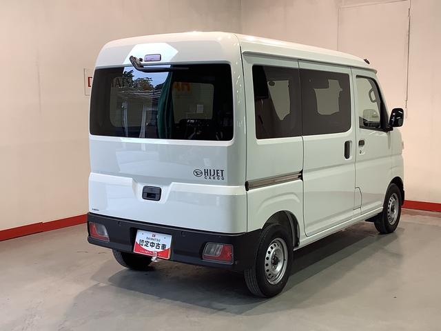ハイゼットカーゴＤＸ全車１年走行距離無制限まごころ保証付き！　２ＷＤ　ＣＶＴ　スマートアシスト　コーナーセンサー　マニュアルエアコン　オートライト（栃木県）の中古車