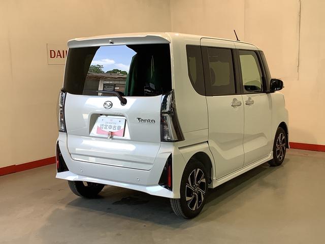 タントカスタムＸキーフリーシステム　ＬＥＤヘッドライト　ＬＥＤフォグランプ　両側電動スライドドア　転席助手席シートヒーター全車１年走行距離無制限まごころ保証付き！（栃木県）の中古車