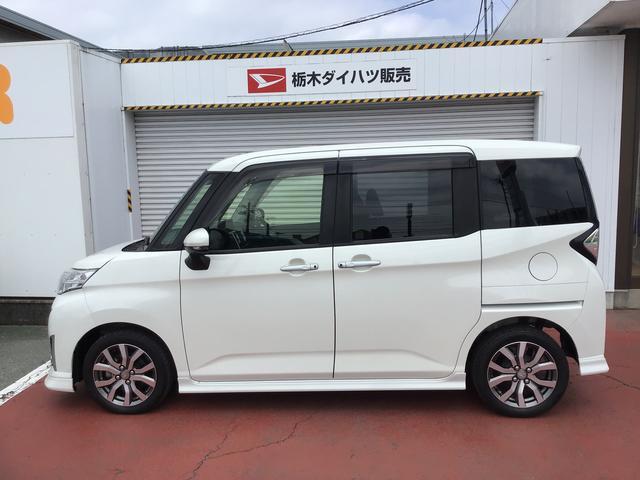 トールカスタムＧ　ターボ　ＳＡII全車１年走行距離無制限まごころ保証付き！　ナビゲーションシステム　パノラマモニター　ドライブレコーダー　ＥＴＣ車載器　両側電動スライドドア（栃木県）の中古車