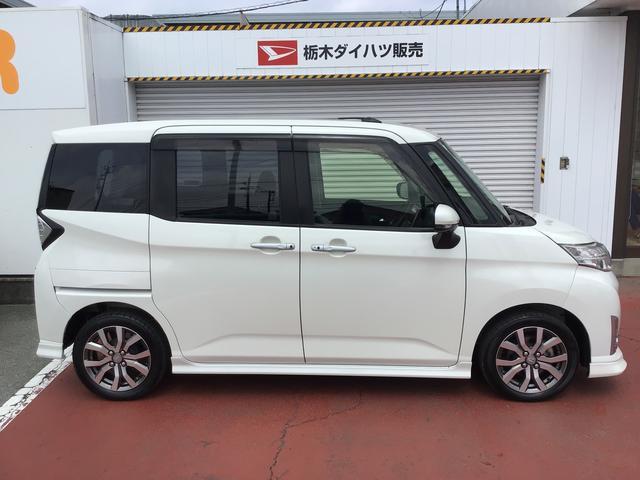 トールカスタムＧ　ターボ　ＳＡII全車１年走行距離無制限まごころ保証付き！　ナビゲーションシステム　パノラマモニター　ドライブレコーダー　ＥＴＣ車載器　両側電動スライドドア（栃木県）の中古車