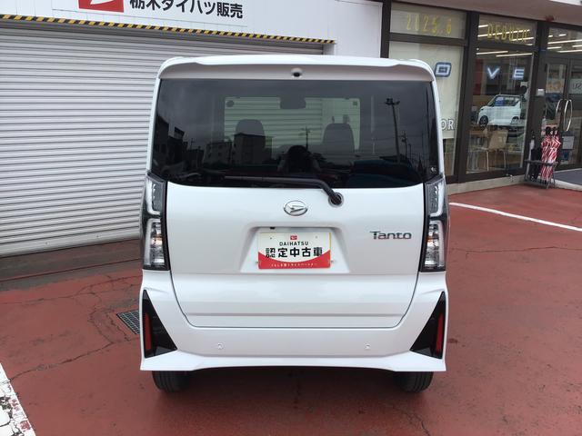 タントカスタムＸ全車１年走行距離無制限まごころ保証付き！（栃木県）の中古車