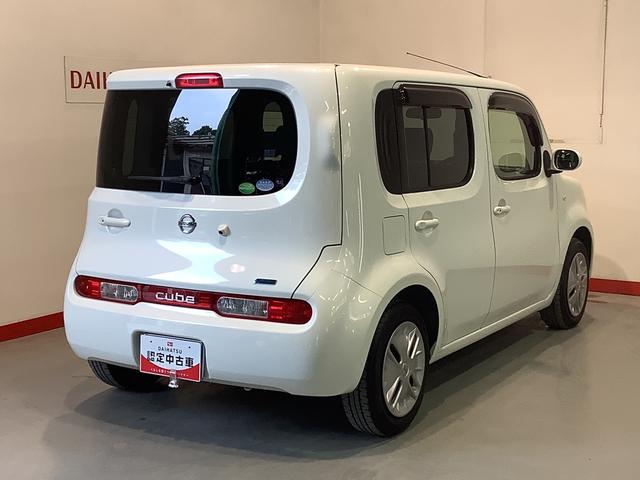 キューブコダワリセレクション全車１年走行距離無制限まごころ保証付き！　ナビゲーションシステム　バックカメラ　オートライト　電動格納式ドアミラー（栃木県）の中古車