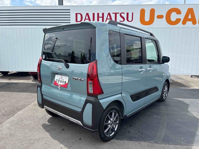 タントファンクロス全車１年走行距離無制限まごころ保証付き！　ＬＥＤヘッドライト　フォグランプ　両側電動スライドドア　スマートアシスト　コーナーセンサー（栃木県）の中古車